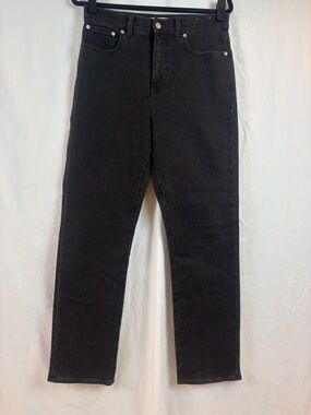 Madewell Women's Black Straight-Leg Jeans